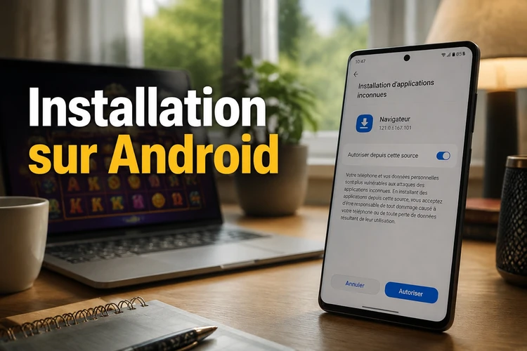 Installation sur Android