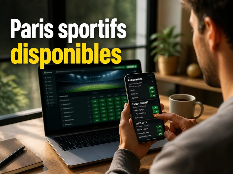 Paris sportifs disponibles